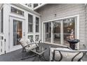 Cozy patio area with comfortable seating and access to the interior at 4396 Baldwin Ave. # 94, Little River, SC 29566