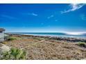 Beautiful view of the beach at 4800 N Ocean Blvd. # 2-E, North Myrtle Beach, SC 29582
