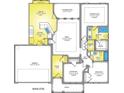 Detailed floor plan showcasing the layout of this home, including bedrooms, bathrooms, and living spaces at 994 Oak Hollow St., Longs, SC 29568