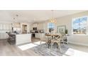 Bright kitchen featuring stainless steel appliances and eat-in dining area at 709 Choctaw Dr., Conway, SC 29526