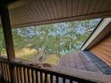 Balcony view of the water and lush green trees at 410 Melrose Pl. # 304, Myrtle Beach, SC 29572