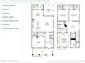 Detailed floor plan showcasing the layout of the home including the kitchen, living area, and bedrooms at 1800 Tryon Dr, Myrtle Beach, SC 29588