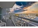 Scenic balcony view of marina with boat slips and waterfront skyline at 2100 Sea Mountain Hwy. # 530, North Myrtle Beach, SC 29582