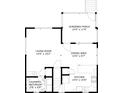 Detailed floor plan highlighting the layout of the living room, dining area, kitchen, bathroom, and screened porch at 547 South Waccamaw Dr., Garden City Beach, SC 29576