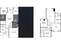 Detailed floor plan showcasing the layout of the home's first and second floors at 1292 Safe Haven Dr., Myrtle Beach, SC 29579