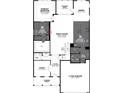 Detailed floor plan showcasing the layout of the home's first floor at 1292 Safe Haven Dr., Myrtle Beach, SC 29579