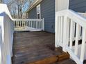 Wooden deck of the home at 415 Circle Dr., Johnsonville, SC 29555