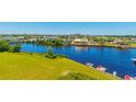 Picturesque view of the waterway, docks, and town, highlighting the beautiful waterfront location at 2151 Bridge View Ct. # 2-902, North Myrtle Beach, SC 29582
