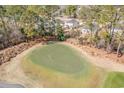 Overhead view of the community golf course and putting green at 120 Carolina Lakes Blvd., Myrtle Beach, SC 29588