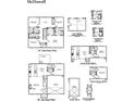 Detailed floor plan showcasing layout of rooms and different options at 667 Mccorkle Place, Conway, SC 29526