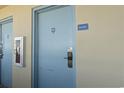 Close up of a unit entry door with unit number at 2300 N Ocean Blvd. # 1037, Myrtle Beach, SC 29577