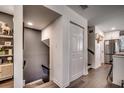 Hallway featuring modern decor and a glimpse into the updated kitchen space at 5137 Highway 17 Business # 3A, Murrells Inlet, SC 29576