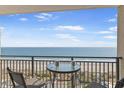 Relax and enjoy the ocean view from this condo's balcony at 5523 N Ocean Blvd. # 1506, Myrtle Beach, SC 29577