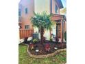 Charming townhome entrance with decorative landscaping and beach-themed decor at 614 15Th Ave. S # 42, Surfside Beach, SC 29575