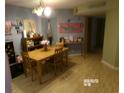 Casual dining area featuring a wooden table set and ample space for Gathering gatherings at 2257 Huntingdon Dr. # F, Surfside Beach, SC 29575