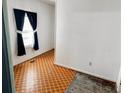 Bedroom featuring neutral walls and orange retro flooring at 422 S Magnolia Ave., Andrews, SC 29510
