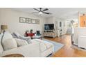 Cozy living room featuring hardwood floors and neutral decor at 1024 Stanton Pl. # 1024, Myrtle Beach, SC 29579