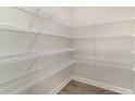 Walk-in pantry with wire shelving, offering ample storage space at 918 Belle Dr., North Myrtle Beach, SC 29582