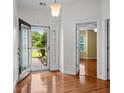 Inviting foyer with hardwood floors and an open view into other rooms at 1205 Woodruff Ct., Conway, SC 29526