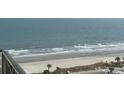 Beautiful ocean view from the property with a view of the beach at 5905 South Kings Hwy. # 1116, Myrtle Beach, SC 29575