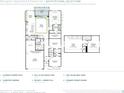 Detailed floor plan showcasing the layout of the home, including the great room, bedrooms, and kitchen at 13 Condor Ct, Pawleys Island, SC 29585