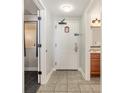 Hallway shot with tile flooring and doors leading to rooms at 2600 N Ocean Blvd. # 1914, Myrtle Beach, SC 29577