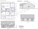 Detailed floor plan showcasing layout with dimensions and design elements for the Otto Model home at 1280 Highway 45, Loris, SC 29569