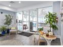 Beautiful lobby entrance with sleek, modern chairs and plant accents at 1 Norris Dr. # 249, Pawleys Island, SC 29585