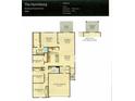 Detailed floor plan showcasing 4 bedrooms, 2 bathrooms, a 2-car garage, and a comfortable layout at 1384 Palm Springs Paloma Dr, Longs, SC 29568