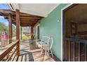 Relaxing porch with a hammock and comfortable seating area, perfect for outdoor enjoyment at 1502 Mckeithan St., Conway, SC 29526