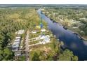 Gorgeous aerial view of this waterway home with easy access to the channel at 3704 Chapel Ln., Myrtle Beach, SC 29588