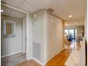 Hallway entrance that leads into dining and living areas with ocean views at 647 Norris Dr., Pawleys Island, SC 29585