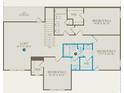 Second-floor layout features a loft and bedrooms, highlighting the space and design at 515 Oak Landing Dr., Myrtle Beach, SC 29588