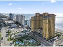 Aerial view showcasing the resort's location near the beach, golf, and other entertainment options at 2600 N Ocean Blvd. # 807, Myrtle Beach, SC 29577