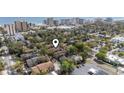 Scenic aerial view of a residential area with convenient access to the beach and surrounding city at 404 75Th Ave. N # E, Myrtle Beach, SC 29572