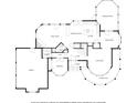 Floor plan featuring a spacious kitchen, living room, and garage at 901 Bear Lake Dr., Longs, SC 29568
