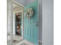 Stylish front door with a decorative wreath, inviting entrance to the home at 1130 Ganton Way, Myrtle Beach, SC 29588