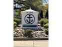 Mariners Pointe community sign is clean and inviting; landscaping shows well at 4396 Baldwin Ave. # C-24, Little River, SC 29566