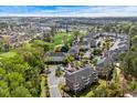 Aerial view of condo community with golf course and beautiful landscaping at 679 Riverwalk Dr. # 201, Myrtle Beach, SC 29579