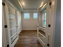 Bright office space with beautiful wood flooring, recessed lighting and a view from two large windows at 1209 Lady Bird Way, North Myrtle Beach, SC 29582