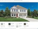 This designer home showcases siding, front door, and roof options at 6775 Genesis Dr, Murrells Inlet, SC 29576