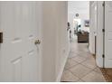 Inviting hallway with tile flooring leading to the living area and bedrooms at 2037 Silvercrest Dr. # 16E, Myrtle Beach, SC 29579