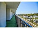 Balcony view with views of the nearby neighborhood and road at 2101 S Ocean Blvd. S # B-6, North Myrtle Beach, SC 29582