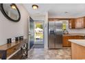 Functional kitchen with oak cabinets, stainless steel appliances, and neutral flooring at 3012 Sabal Ct., Murrells Inlet, SC 29576