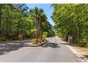 Scenic community entrance with lush greenery and stone pillars at 356 Whipple Run Loop, Myrtle Beach, SC 29588
