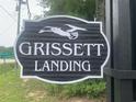 Elegant community sign for Grisset Landing, highlighting the neighborhood's unique identity and location at 484 Honeyhill Loop, Conway, SC 29526