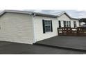 Home showing large, stained, private deck at 212 Weyburn St., Myrtle Beach, SC 29579