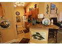 Cozy kitchen with a breakfast bar and fun decorations, perfect for casual dining and entertaining at 110 Portsmith Dr. # 8, Myrtle Beach, SC 29588