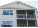 Exterior close-up of a condo with screened-in patios at 5020 Windsor Green Way # 302, Myrtle Beach, SC 29579