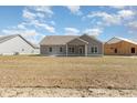 Spacious backyard view of new construction home at 108 Old Chimney Ln, Conway, SC 29526